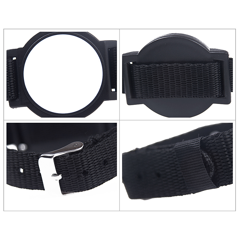 NL02 RFID NFC Nylon Wristband Adjustable Watch Buckle Bracelets