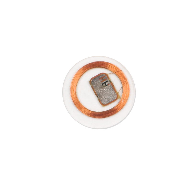 Mini diameter 13mm TI2048 transparent RFID coin card