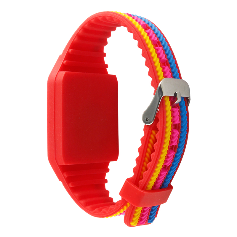 GJ100 RFID Customizable Silicone Wristband Waterproof NFC Bracelets