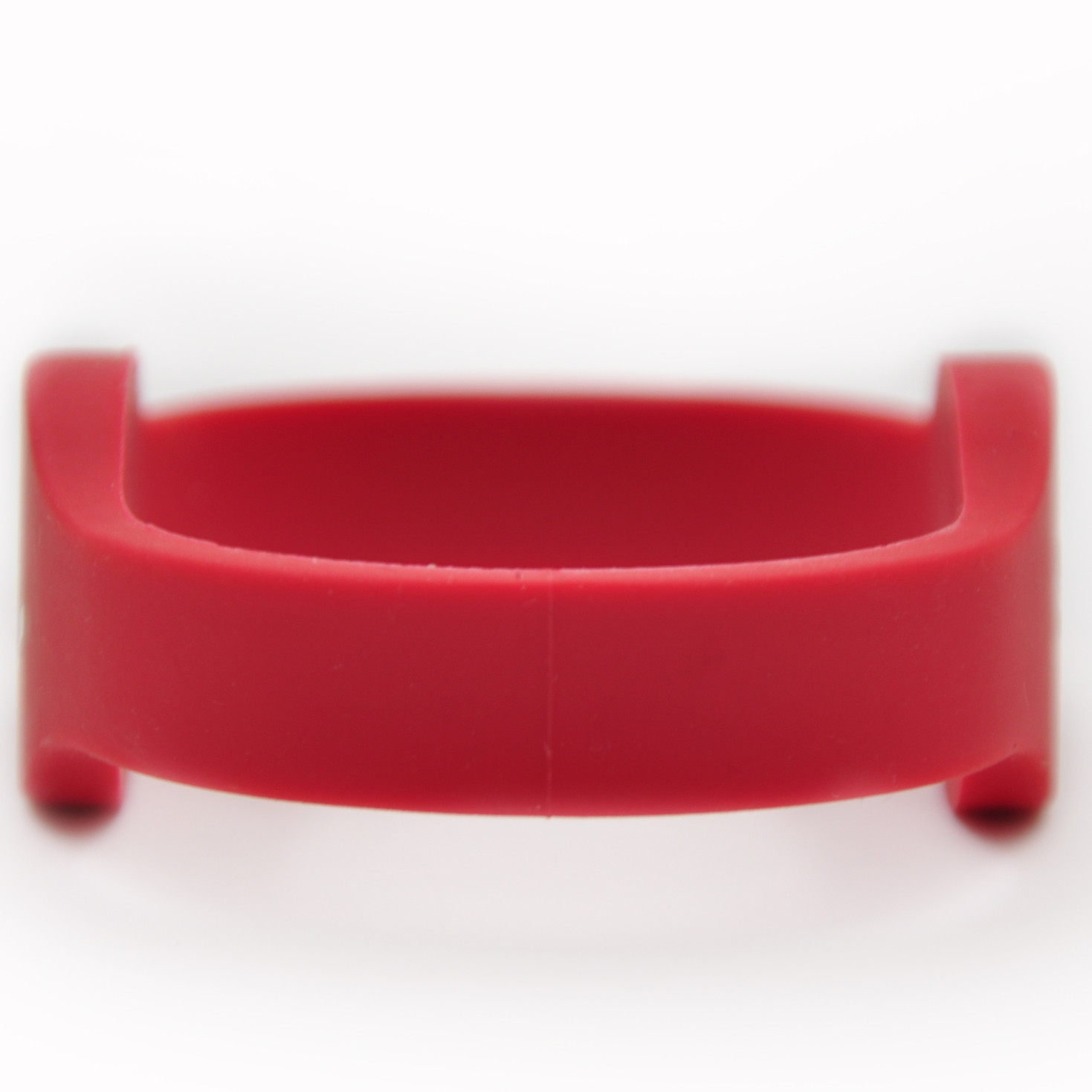 GJ15 RFID Dual Frenquency Silicone Wristband NFC Chip Double Sided Hand Wristband