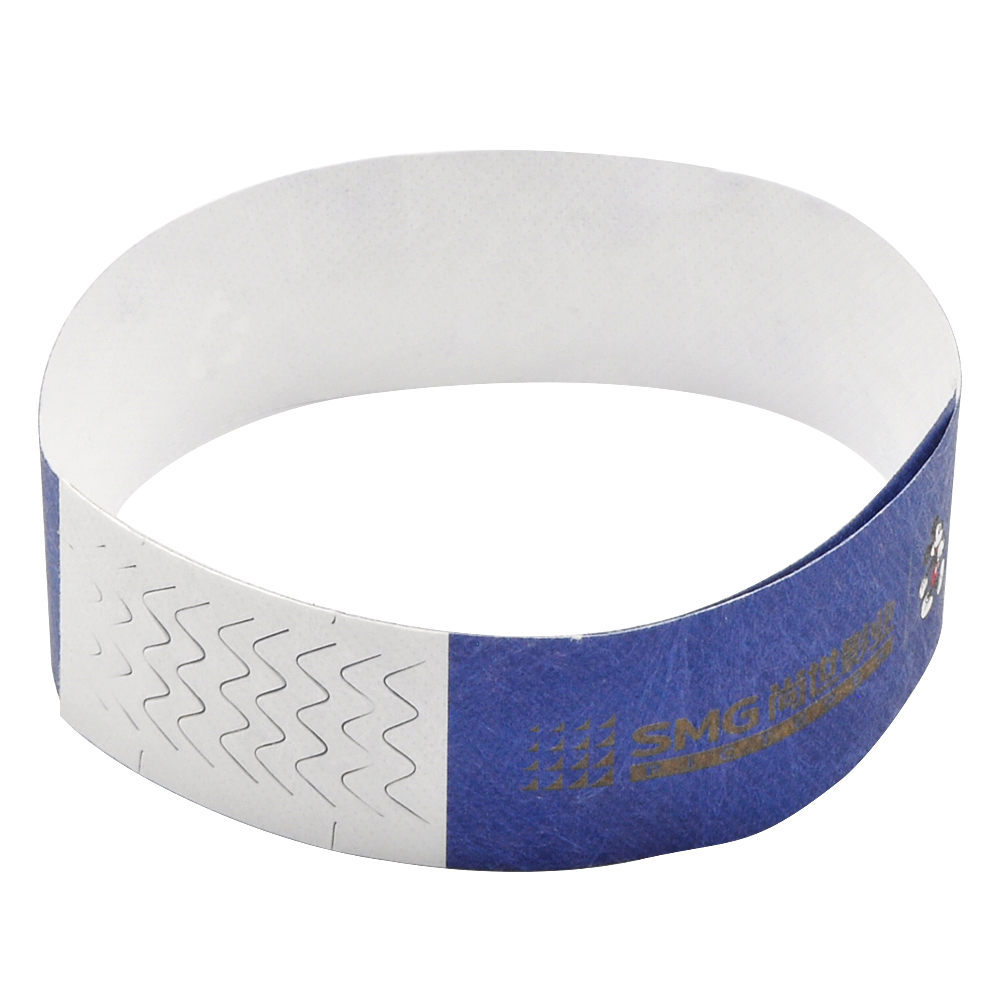 TK01 RFID NFC Sports Tyvek Wristband Disposable Tyvek Bracelets