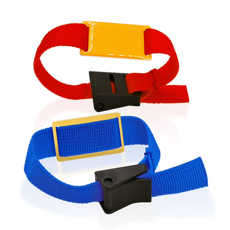 NL01 RFID NFC Nylon Wristband Press Buckle Bracelets