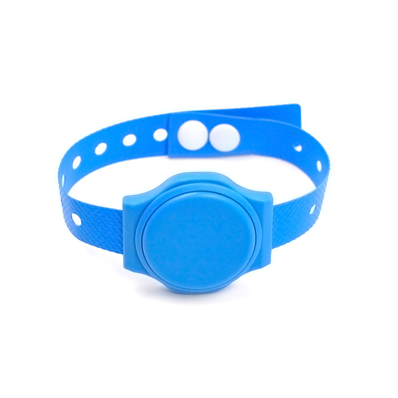 NJ01 RFID Waterproof Oxford Fabric Wristband  Anti-tamper Hand wrist Disposable Button Bracelets