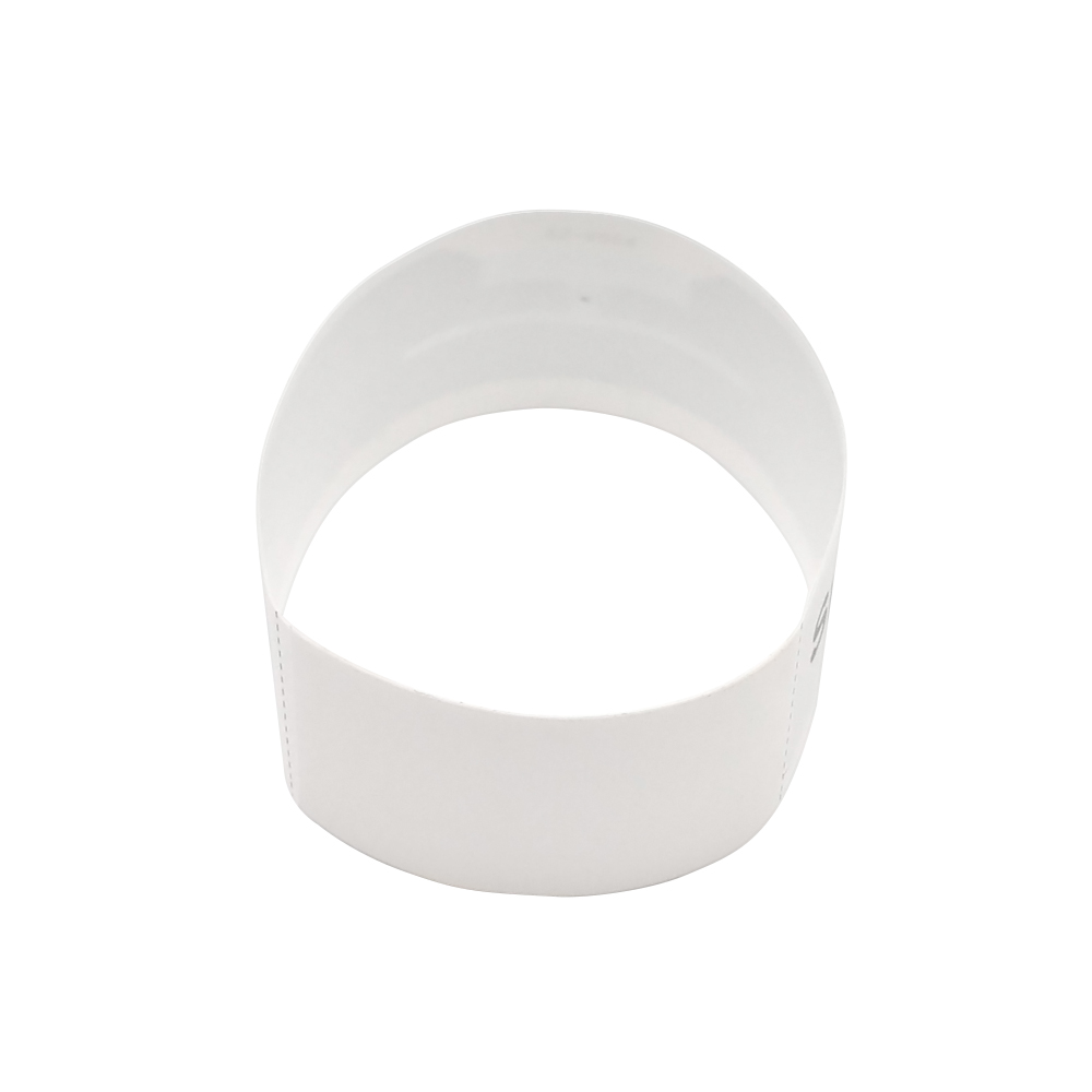 TK04 RFID NFC Sport Paper Wristband Disposable Thermal Paper Bracelets