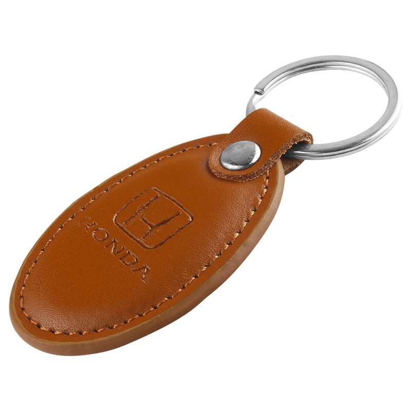 PG06 RFID  leather Key Fob Waterproof Key Tag For access control