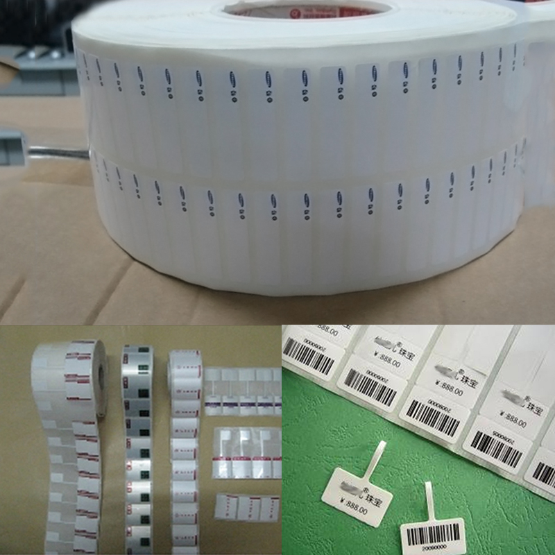 RFID UHF Jewelry Tag Clothing Tags for Asset Management  Hats Price Label
