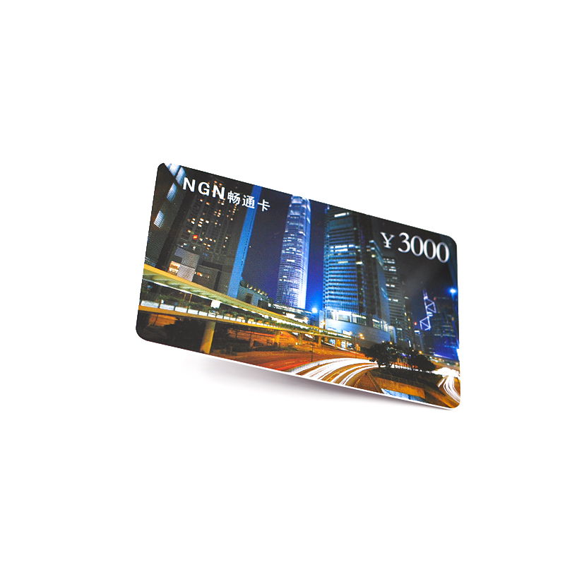 RFID Customized Paper Smart Card NFC Printed Card for Airline ticket Bullet train ticket