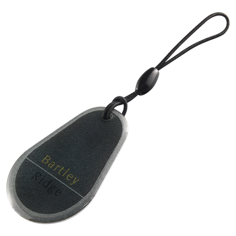 RFID Crystal Epoxy Key fob NFC Card Waterproof key chain key holder for Access control