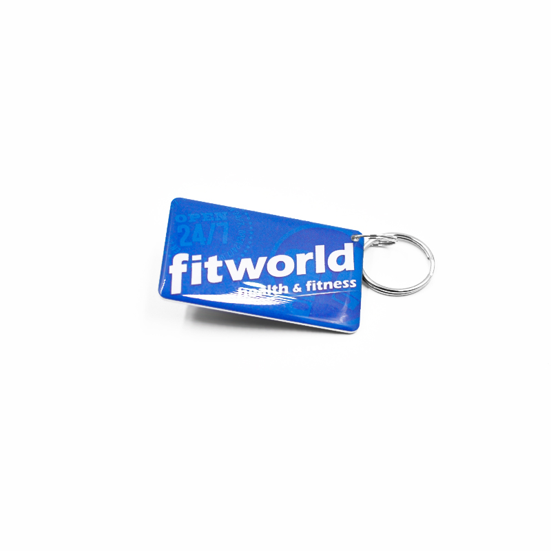 RFID Crystal Epoxy Key fob NFC TK4100 Card Waterproof key chain key holder for Access control,Payment