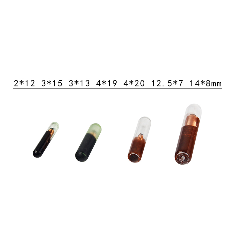 RFID 134.2KHz FDX-B Glass tag Animal Electronic tags Identification management